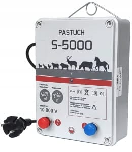 Pastuch Elektryczny Elektryzator sieciowy Pomelac S-5000 5J - Cavalo